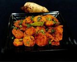 A picture of step 4 of Shukhi Arbi Masala.