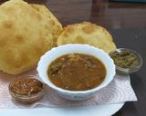 A picture of step 4 of White chickpeas curry n Bhatura #4week challenge# Charity recipe.