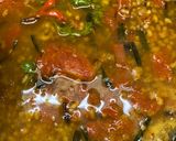 A picture of step 5 of Matki sprout Pulao.