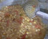 A picture of step 5 of Yellow peas curry or Manipuri style Mangal Ooti.