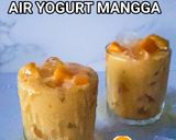Gambar langkah 3 resipi Air Yogurt Mangga.