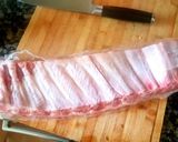 Foto del paso 1 de la receta: Montadito de Costillas de Cerdo con Salsa Agridulce de Chiles