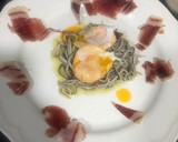Foto del paso 5 de la receta: Gulas con yema y jamón