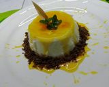 Foto del paso 12 de la receta: Panna cotta de coco con coulis de flor de cempasúchil y mezcal