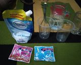 Foto langkah ke 1 dari resep Ice BlueTerry (Vanilla Blue & Strawberry).