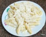 વ્હાઈટ સોસ પાસ્તા (white sauce pasta in Gujarati) રેસીપી સ્ટેપ3ફોટો