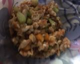 Foto langkah ke 2 dari resep Nasi kepal orak arik ayam.