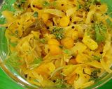 कोबीची भाजी (kobichi bhaji recipe in marathi) रेसिपी स्टेप 3 फोटो 