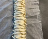 Foto del passaggio 5 della ricetta Ghirlanda di pasta sfoglia vegetariana