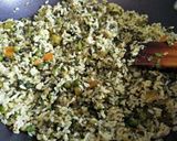 A picture of step 4 of Hriyala Pulao With Mint Raita.