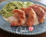 Foto del paso 4 de la receta: Camarones rellenos (momias)🌹