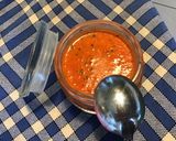 Une image de l'étape 7 de Sauce salade aillée au poivron rouge et moutarde de Dijon.