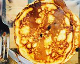 Φωτογραφία βήματος 4 της συνταγής Pancakes με σταγόνες σοκολάτας