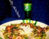 A picture of step 4 of Miyar kabeji (cabbage).