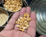 A picture of step 1 of Udupi Koddel (sambhar) masala.