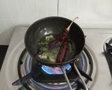 A picture of step 5 of Sambhar Sadam south indian sambhar rice.