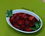 عکس مرحله 3 از دستور مربای توتفرنگی رژیمی🍓