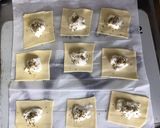 Une image de l'étape 3 de Bouchées feuilletées aux anchois et mozzarella di buffala.