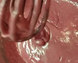 Tej- és tojásmentes pink muffin recept fázis 3 fotója