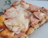 Foto langkah ke 4 dari resep Roti Pizza.