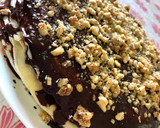 Foto del paso 2 de la receta: Pastel de creps 🥞🍫 con chocolate y nueces