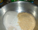 A picture of step 2 of Puff puff with twist.