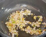 A picture of step 3 of Dal khichdi.