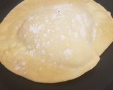 A picture of step 17 of Chapati type 2.