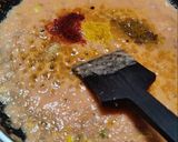 A picture of step 5 of Corn curry.