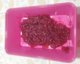 Foto langkah ke 2 dari resep #129. Es Jelly Buah Naga.