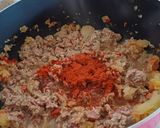 Foto del paso 2 de la receta: Pastel de papa relleno con carne