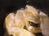 Pollo a la crema de mostaza