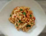 A picture of step 4 of Cavatelli with Chickpeas and Prawns.