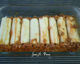 Foto del paso 5 de la receta: Canelones de carne mixta y boloñesa