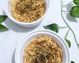 Foto langkah ke 5 dari resep Spaghetti Keju Nori Torch.