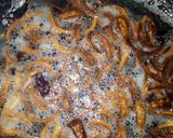 A picture of step 6 of Rice and Beans.