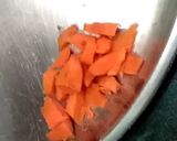 A picture of step 2 of Chapathi spring rolls.