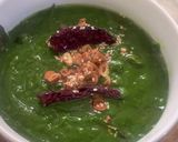 A picture of step 4 of Lasooni Palak Recipe।Dhaba Style Lasooni Palak Recipe.