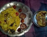 A picture of step 46 of Grandma's khichdi and tasty fry.