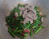 Foto langkah ke 3 dari resep Tumis Kacang Panjang Bakso.