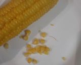 A picture of step 2 of Stir fried Sweet corn or Bhute ko Makai.