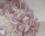 A picture of step 1 of Omelette Curry.