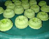 Foto langkah ke 7 dari resep Kue putu ayu pandan tanpa kelapa 😂.