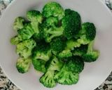 Foto del paso 1 de la receta Wok 🍲 de brócoli con guisantes