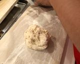 Hình bước làm 3 của món Pizza của anh xã (có video trong bước làm)