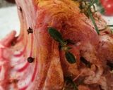 Une image de l'étape 2 de Carré d'agneau légumes printaniers.