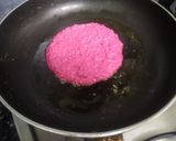 A picture of step 2 of Beetroot vegetables pancake.