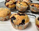 Foto langkah ke 6 dari resep Muffin Sehat Mixed Berries.