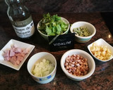 Foto del paso 4 de la receta: Lechuga con jamón dulce, habitas baby y alubia careta