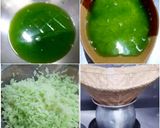 A picture of step 2 of Pandan Sticky Rice with Mango.